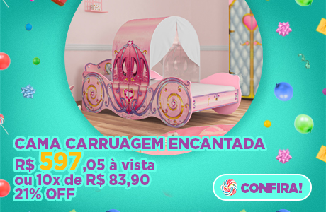 CAMA CARRUAGEM ENCANTADA